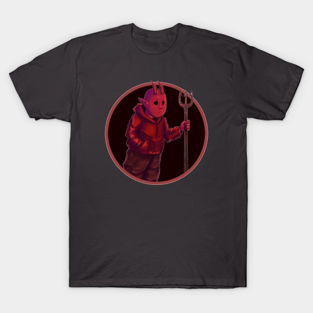 SAD DEVIL T-Shirt by droidmonkey